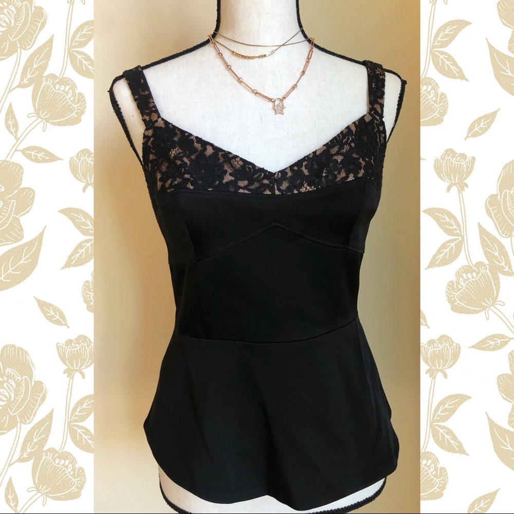BCBG Maxazria Lace Top (XS)